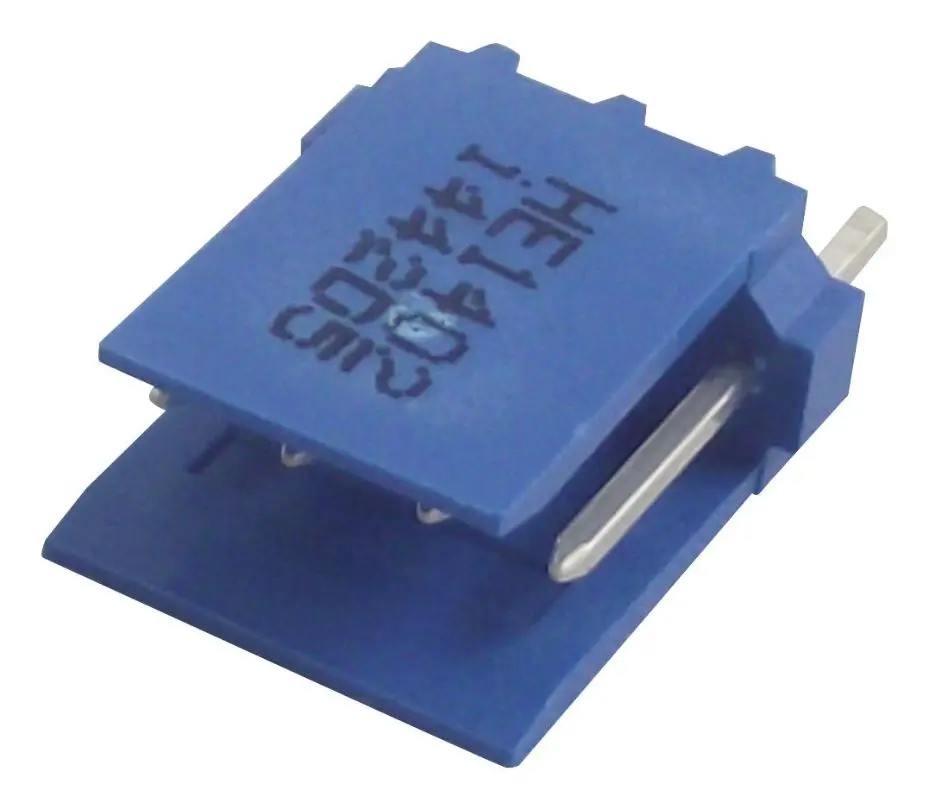 TE Connectivity Conector Vertical 2.54mm, 1x4 Vias, THT