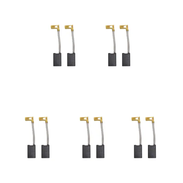 CarbonBr - 5 jeux de balais en carbone pour meuleuse AEG 41K (6,3 x 12,5 x 20mm