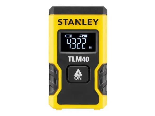 Mètre laser STANLEY TLM 40, Portée de 12m, IP54