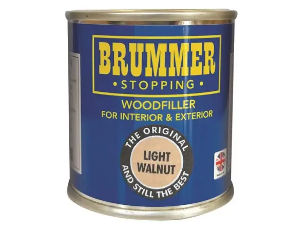 Brummer Stucco per Legno Noce Chiaro 250g