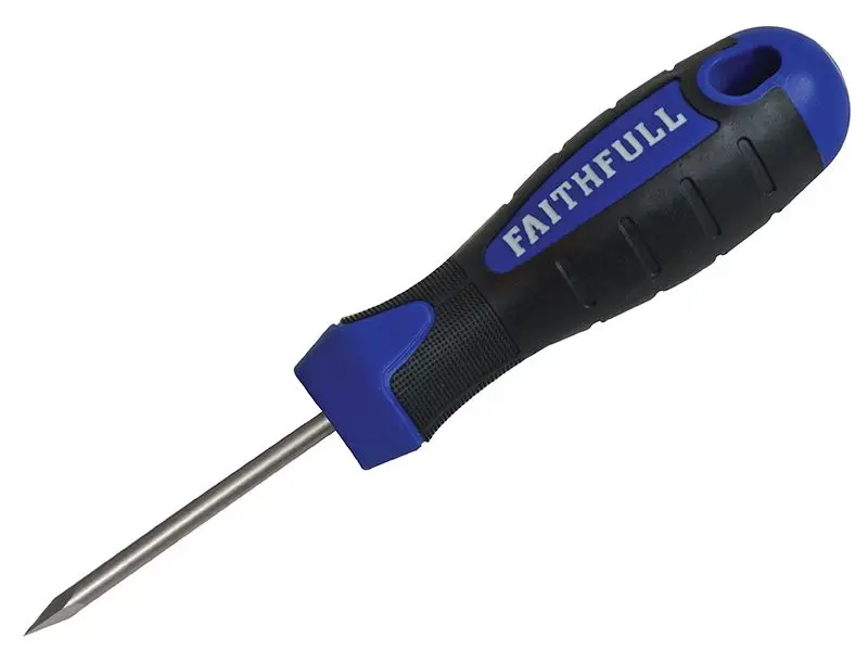 Faithfull Bradawl με Τετραγωνή Άκρη και Απαλή Λαβή, 50mm