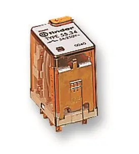 FINDER Relè Plug-in 24V DC, 7A, 4PCO