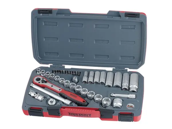 Teng T3839 Socket Set - 39 Piece 3/8in Drive Metric