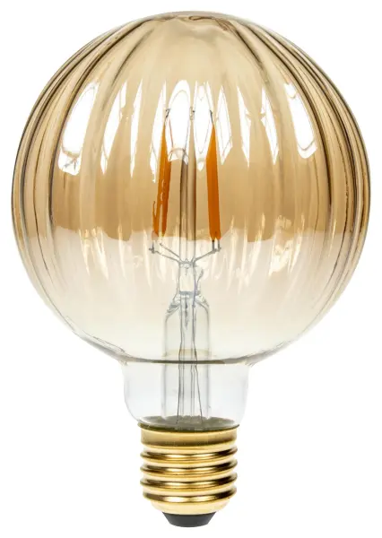 PRO-LITE 4W LED Pumpkin Gold Filament Bulb G95 E27 1800K