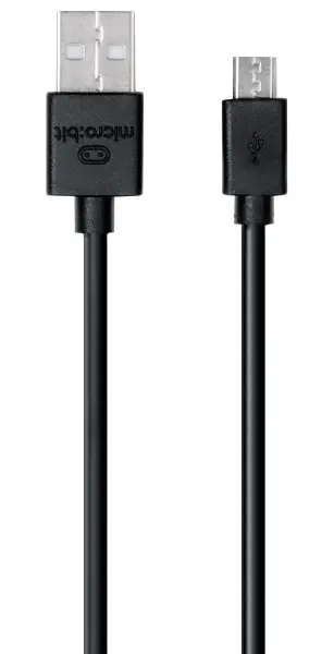 BBC MICRO:BIT Official micro:bit Micro USB Cable, 0.3m - Black