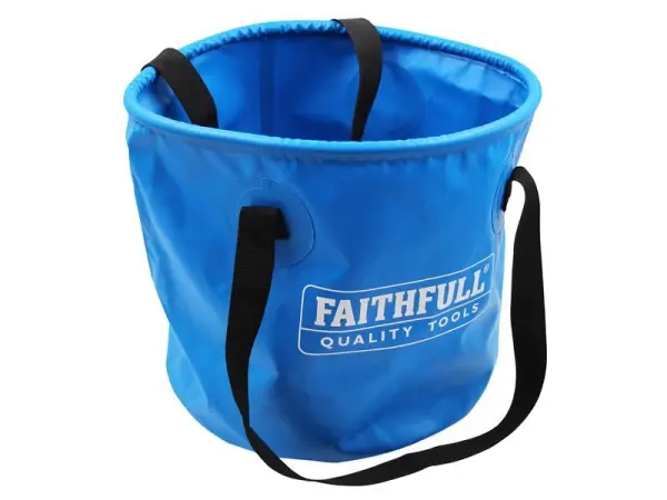 Faithfull 12L Collapsible PVC Bucket