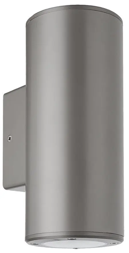 PRO ELEC 실외용 벽조명, IP44, 그레이, GU10
