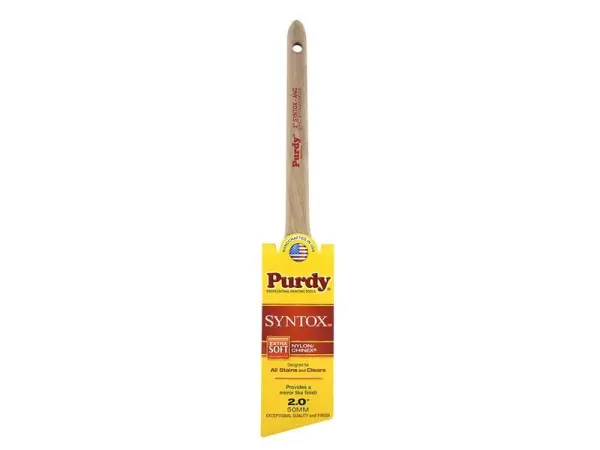 Purdy Syntox Angled Woodcare Brush, 50mm (2in), Synthetic Bristles