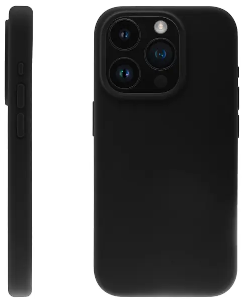VIVANCO Mag Hype Cover for iPhone 15 Pro, Black