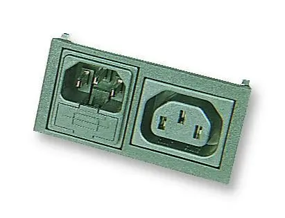 BULGIN POLYSNAP IEC 전원 입력 모듈, 10A 250VAC