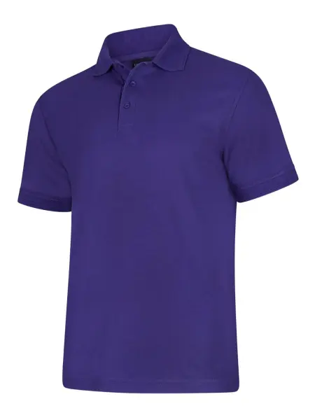 Maglia Polo Unisex Deluxe Uneek - 50% Poliestere/50% Cotone - Viola - 4XL