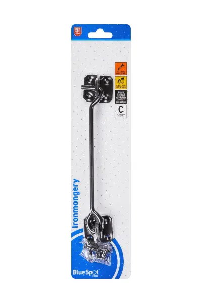 Blue Spot Tools - 204mm Poedercoat Zwarte Scharnierhaak