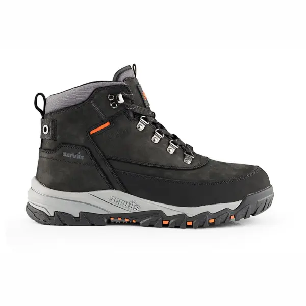Scruffs Botas de Seguridad Scarfell, Negro, Talla 10 UK / 44 EU
