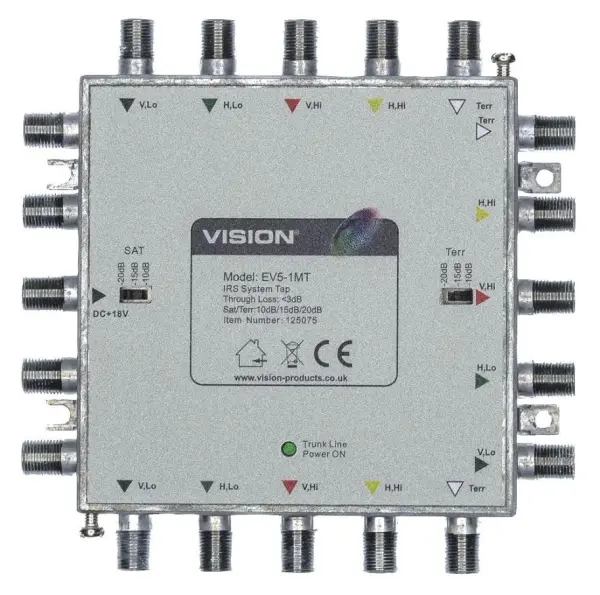 VISION EV5-1MT 單向 IRS 系統接線器