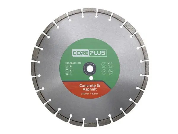 CorePlus 混凝土及瀝青金剛石切割片 - 350 x 20毫米