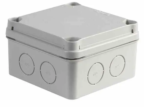 HELLERMANNTYTON IP65 Junction Box, Polystyrene, 108mm x 108mm