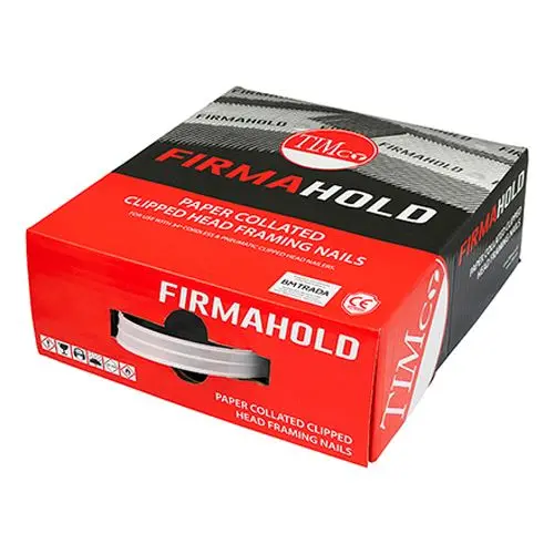 Timco FirmaHold 3.1x63mm Clipped Head Nails, Galvanised, 3300-Pack