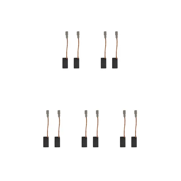 CarbonBr カーボンブラシ 5セット (6.2x8x15mm) ブラックアンドデッカー・デュアルト・フェリサティ対応