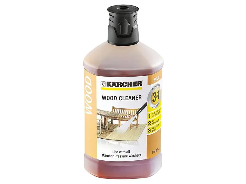 Kärcher 3-in-1 Plug & Clean Wood Cleaner, 1 Litre