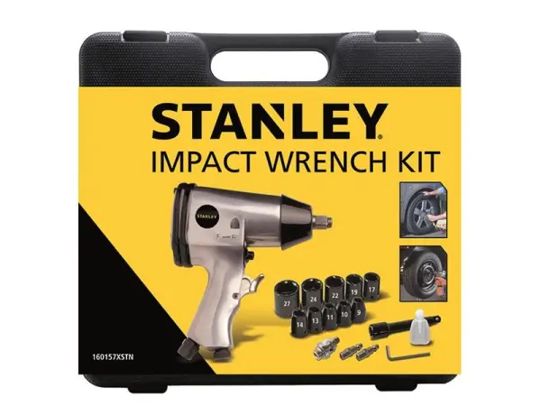 Kit Chave de Impacto Pneumática STANLEY® 1/2 pol