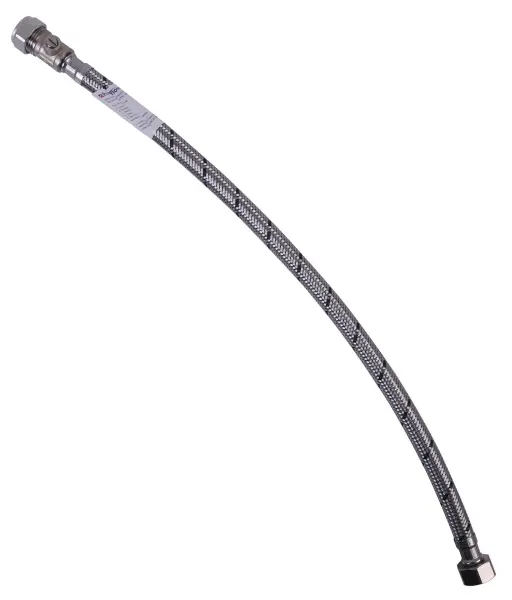 PRIMAFLOW Flexible Tap Connector with Isolation Valve, WRAS Approved - 500mm