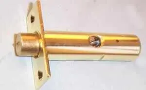 HiLo Bezpečnostní závory na dveře z leštěného mosazi, 60mm, balení 2 ks