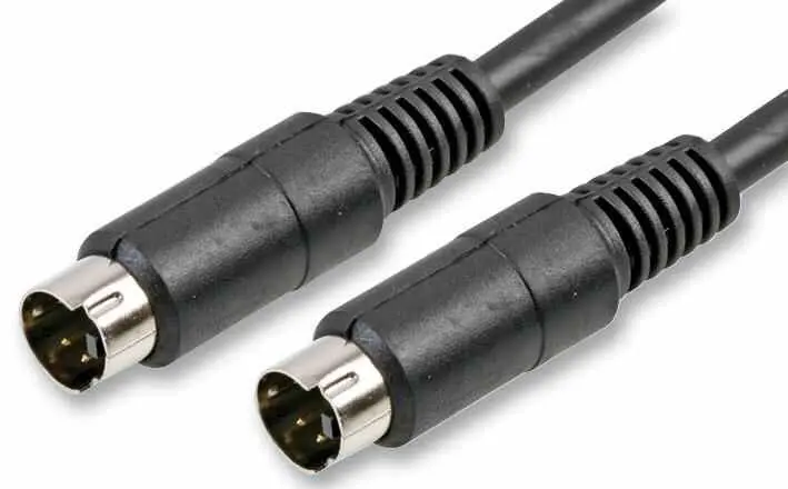 Pro Signal 4ピン Mini-DIN (S-VHS) プラグケーブル 3m ブラック