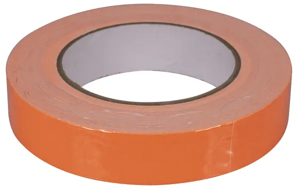 PRO POWER Fluorescent Gaffer Tape, 25mm x 25m - Orange