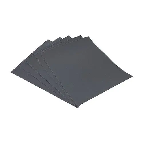Timco Wet & Dry Sanding Sheets, 600 Grit, Black, 230x280mm (5 Pack)