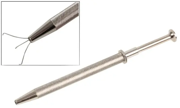 Raraion Spring Loaded Pearl Grip Pick-Up Tool