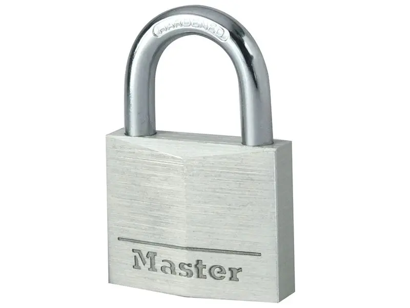 Master Lock 40mm Aluminium Padlock, 4-Pin, 21mm Shackle