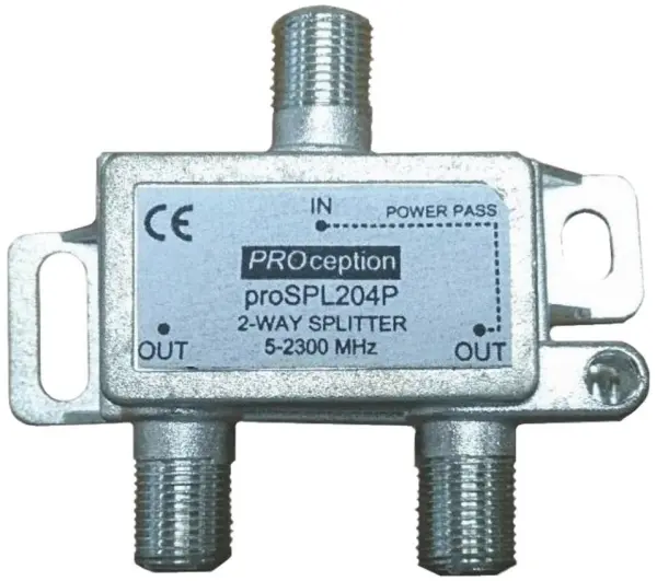 BLAKE UK 2Way Splitter/Combiner, 4.2dB útlum, DC napájení 1 port