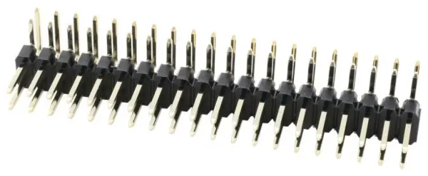 Connecteur d'angle droit Multicomp Pro 2,54mm, 2x40 voies