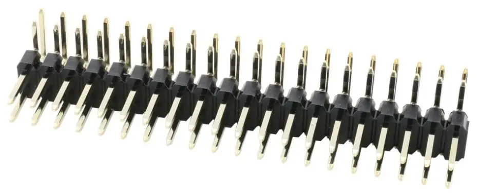 MULTICOMP PRO Header Angolato a 90° 2,54mm, 2x40 Poli