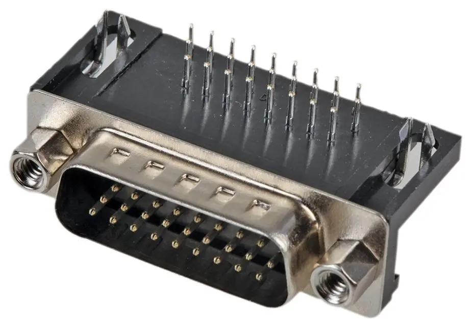 PRO SIGNAL 26pin D-Sub konektor, PCB, pravý úhel, kovový