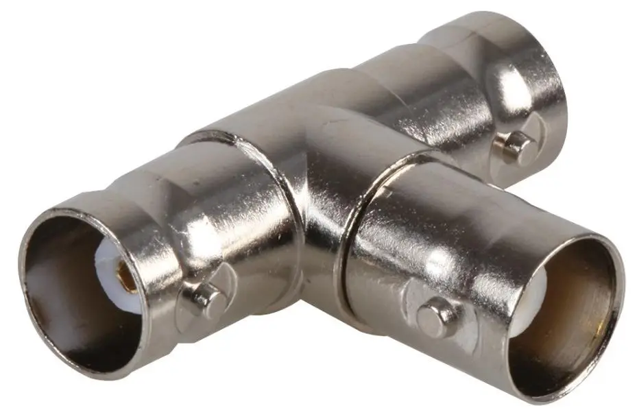 RF SOLUTIONS Adaptador Tee BNC 50 Ohm (Entrada/2 Saídas)
