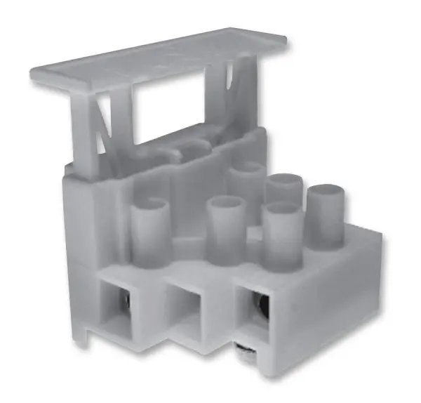 CamdenBoss CMFTB/3 3-Pole Fused Terminal Block, 20A