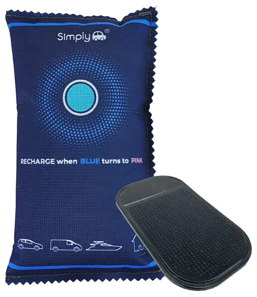 SIMPLY Reusable Car Dehumidifier with Anti-Slip Mat, 1kg