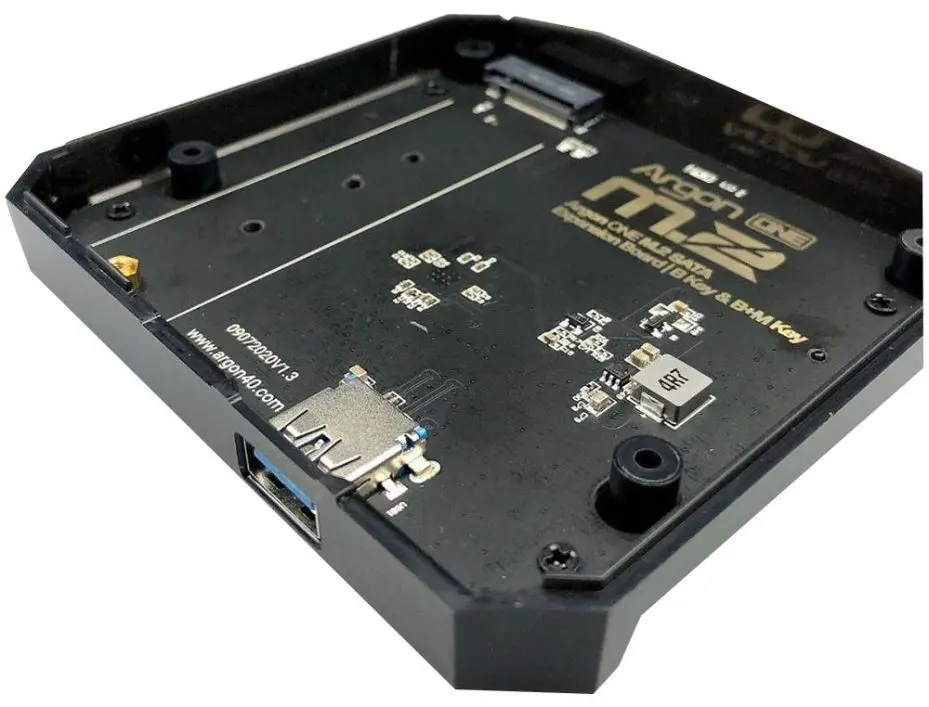 HiLo Argon ONE M.2 Expansion Board for Raspberry Pi 4