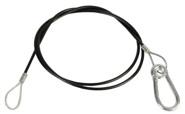 PULSE - Câble de sécurité gainé PVC, 2mm x 900mm, 10kg de charge utile