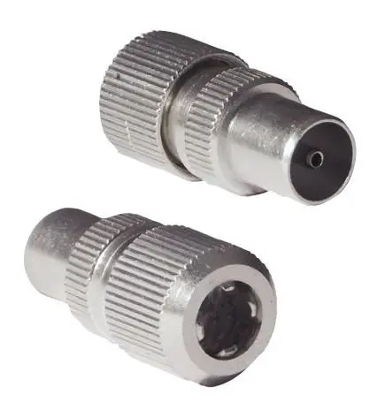 VISION Aluminium TV Coax Plug