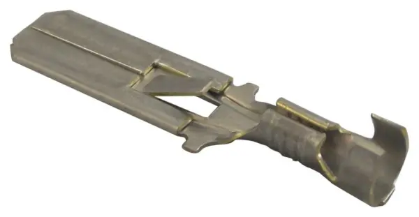 TE Connectivity 42241-2 Bornes FASTON femelles non isolées, 6.35mm, 18-14AWG, L