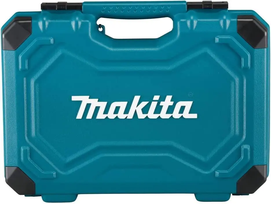Makita - 120件維修套裝 扳手 套筒 螺絲批咀 工具組合