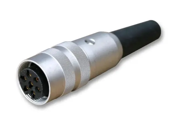 Connecteur DIN droit 7 broches LUMBERG, série KV, IP40