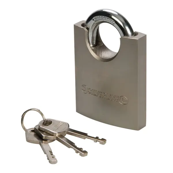 Silverline - Kunci Padlock Bersarung - 60mm