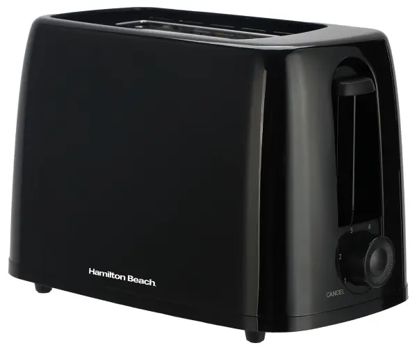 Hamilton Beach Essentials 2 Slot Toaster - Black