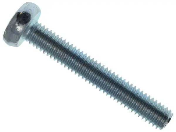METALMATE® Wkręt Maszynowy Pozi Łeb Walcowy Ocynk M6x40mm 25szt