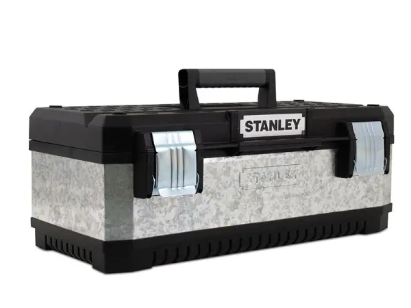 STANLEY® Kotak Alat Logam Bergalvani 50cm (20 inci)