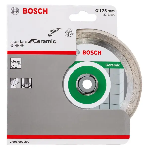Bosch Standard Τριγωνικός Δίσκος Κοπής 125mm για Κεραμικά