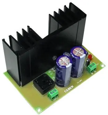 Module d'alimentation variable CEBEK, 3-27V 4A, adaptable sur rail DIN